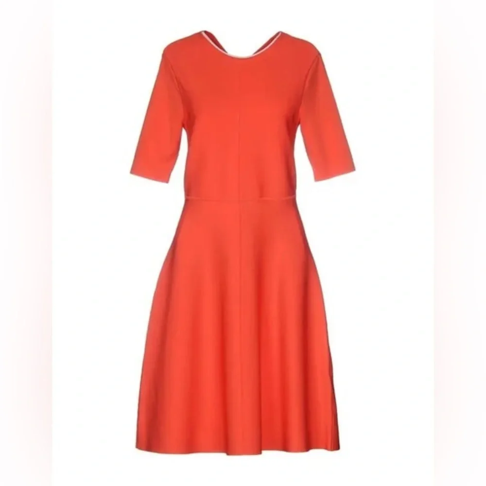 NWT VICTORIA‎ BECKHAM A-Line Coral Dress size 12 - Picture 2 of 11